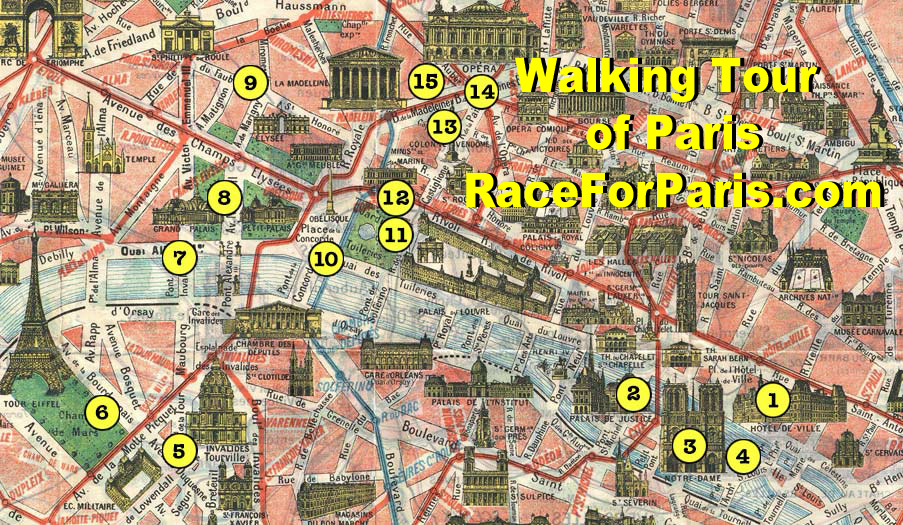 WWII Walking tour of Paris from RaceForParis.com