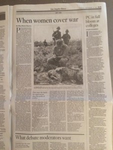 Women at War LA Times piece