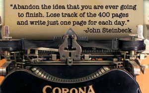John Steinbeck on writing