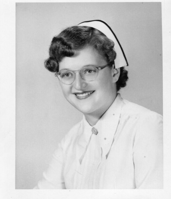 Anne Forchheimer Rubin was 11 years old when she stepped onto a Kindertransport in May, 1939. After a year in England, she reunited with her parents and they settled as refugees in Columbus, Ohio. This photo shows her graduation from OSU Nursing School in 1950. She loved working as a nurse. For more information on Anne, check out her daughter Rachel Rubin-Green's www.moreluckthanbrains.com.